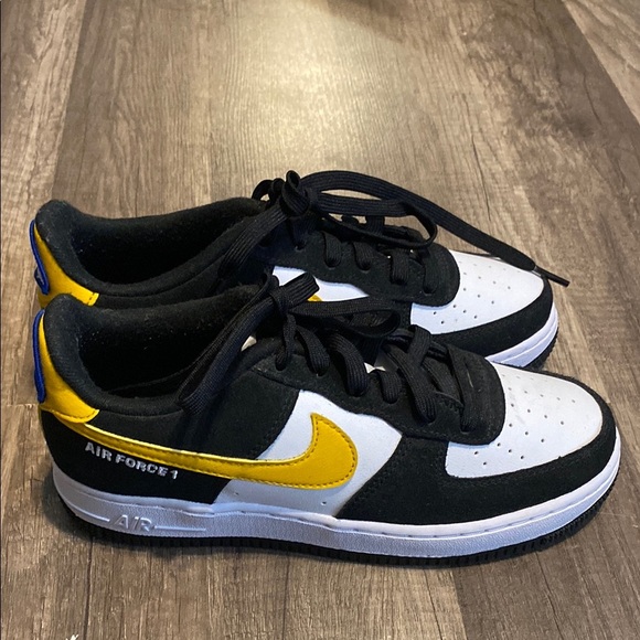 Nike Youth Air Force 1 Low 'Athletic Club Black University Gold' Gs Sneakers main image 1